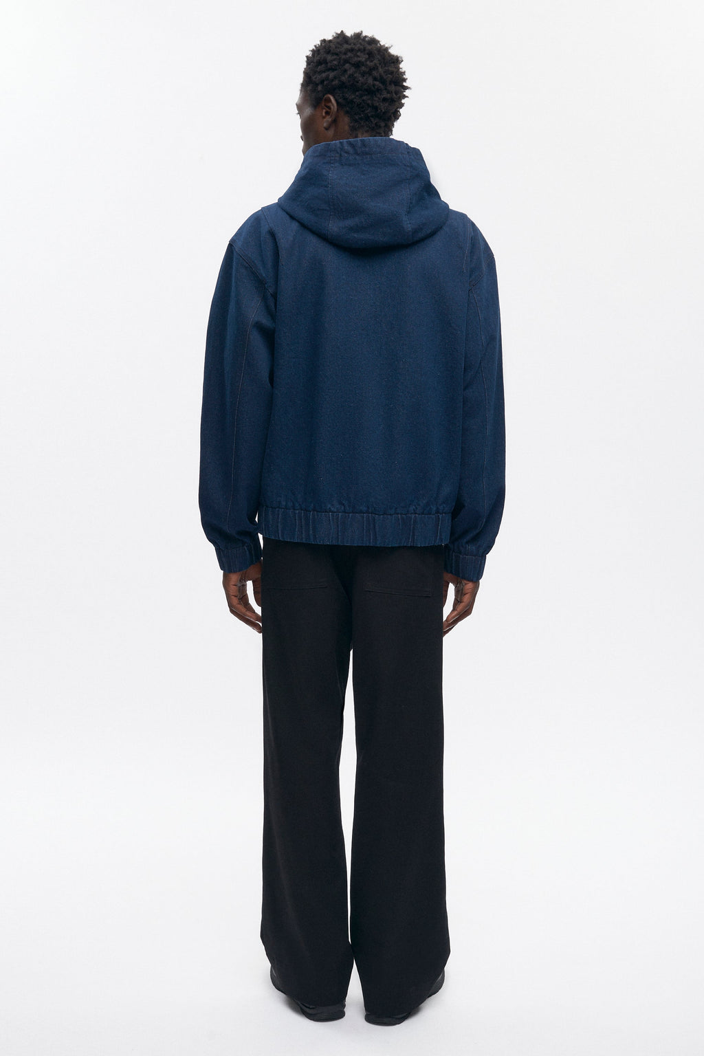 Denim Hooded Jacket